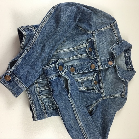 AEO denim jacket XS - Picture 4 of 6